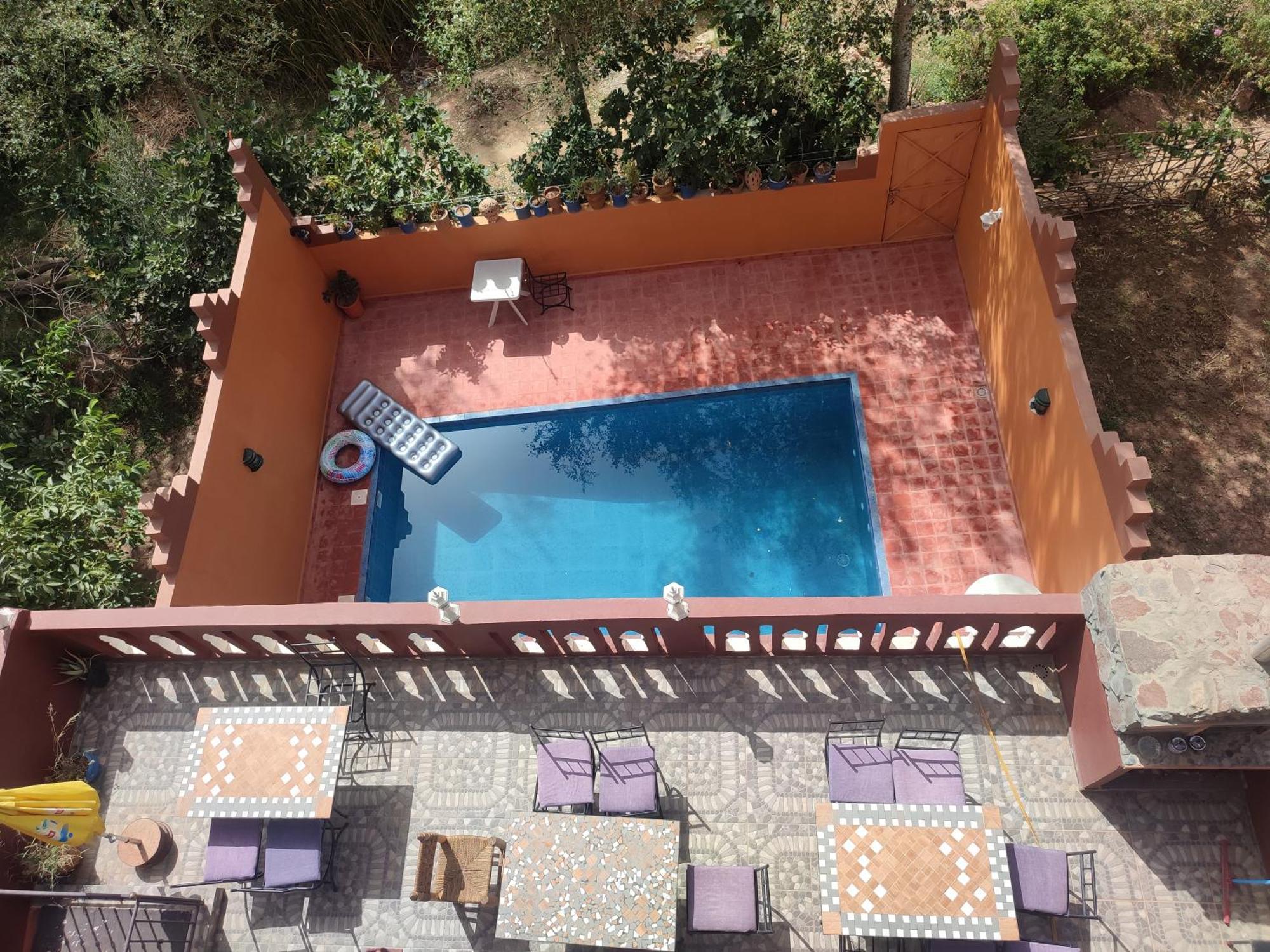 Auberge De La Riviere Du Dades Boumalne Zewnętrze zdjęcie