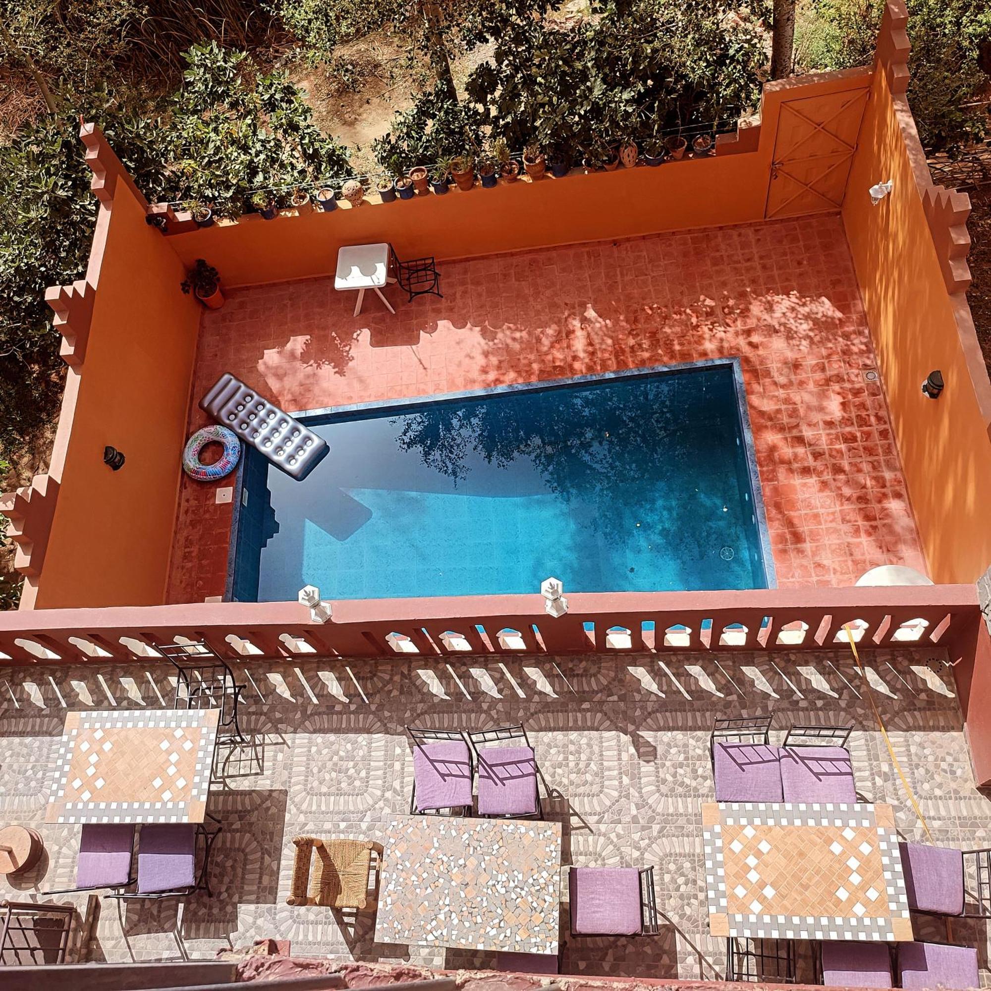 Auberge De La Riviere Du Dades Boumalne Zewnętrze zdjęcie